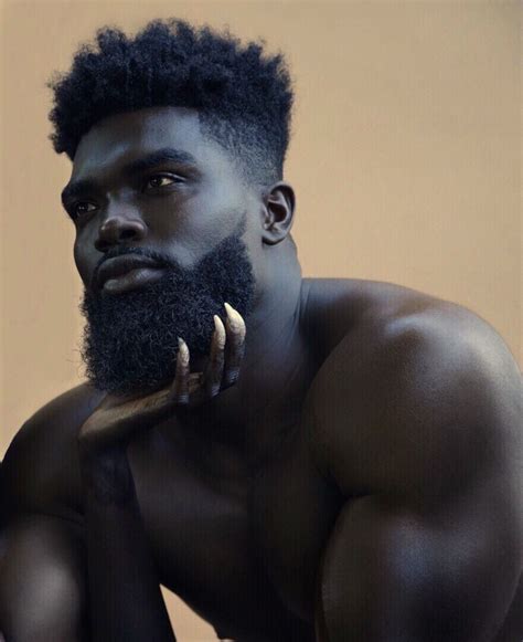 Untold Elegance: The Secret of Dark Skin Men with Beards Unraveled