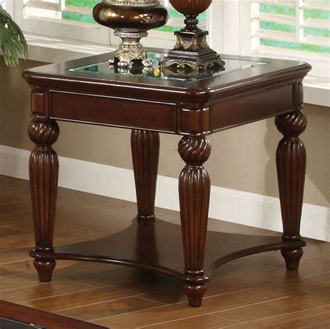 Dark Wood End Tables For Living Room