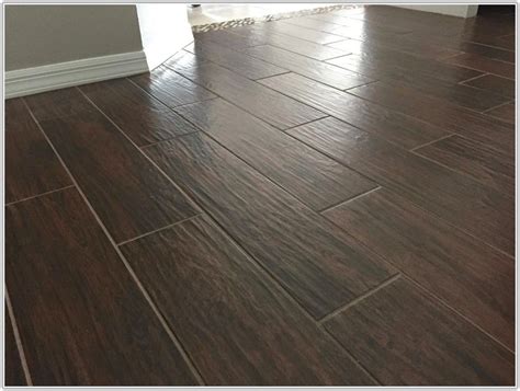 Dark Wood Look Tile