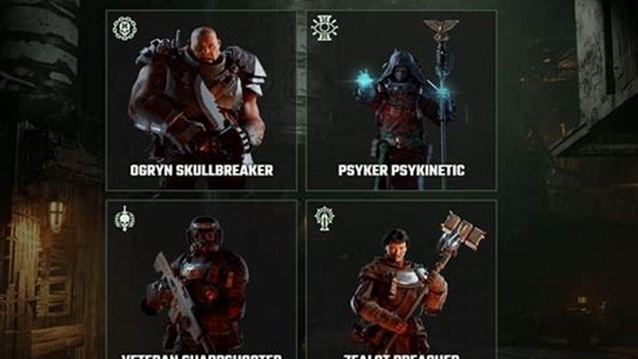 Darktide Classes 2024