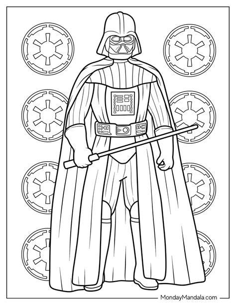 Darth Vader Coloring Page
