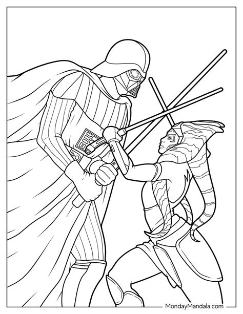 Darth Vader Star Wars Coloring Pages