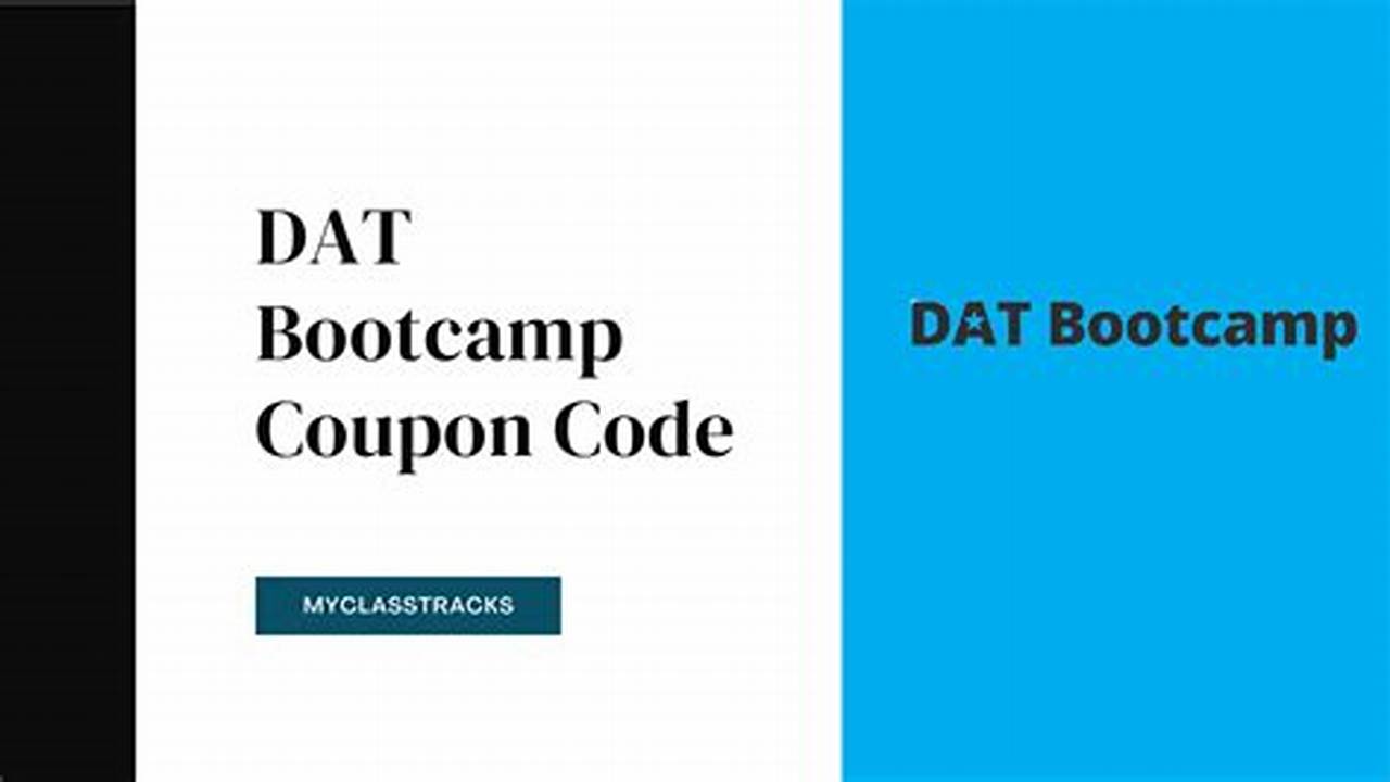Dat Bootcamp Discount Code 2025 Reddit