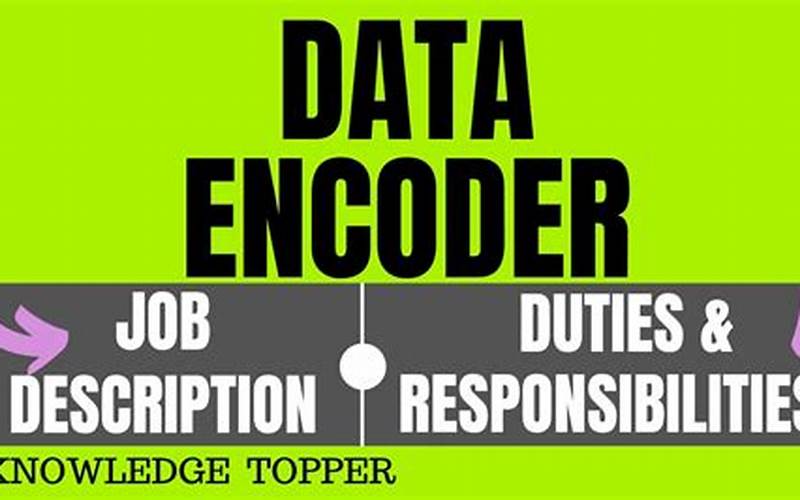Data Encoder Jobs