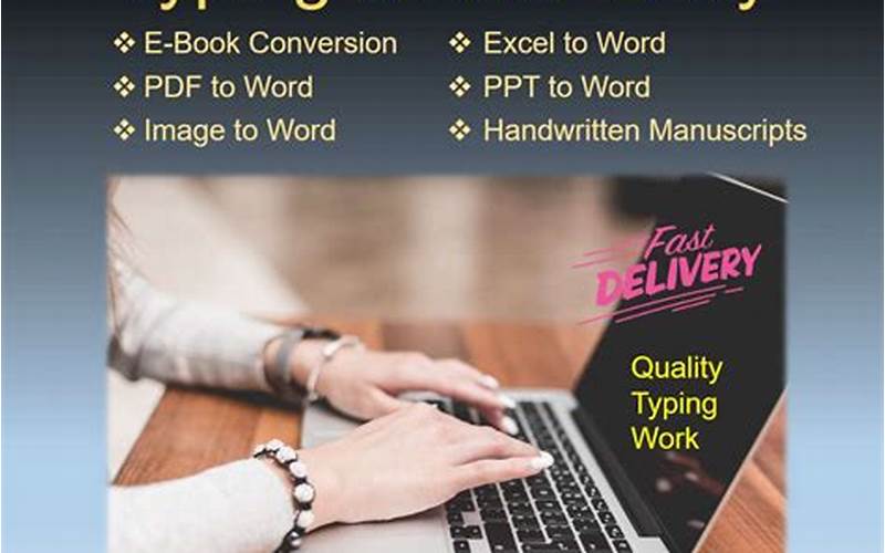 Data Entry Typing Jobs