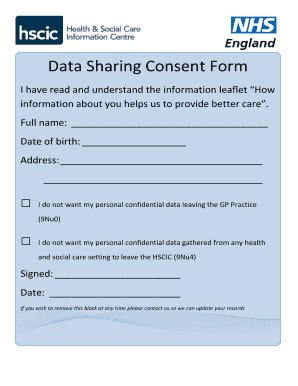 Data Sharing Consent Form Template Gif