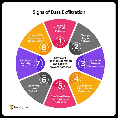 Data exfiltration and notification
