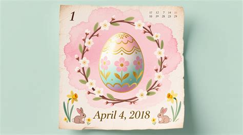 Date Of Easter 2018