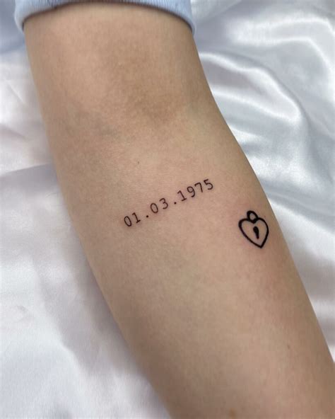 Date Tattoo Fonts