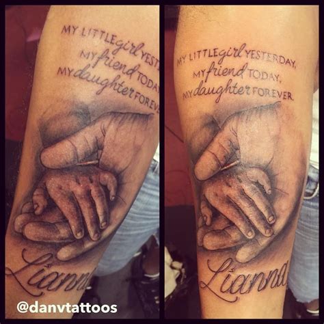 Daughter Name Tattoo Ideas For Dad