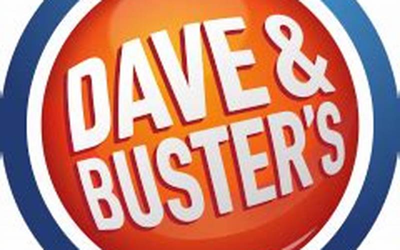 Dave And Buster'S Sign