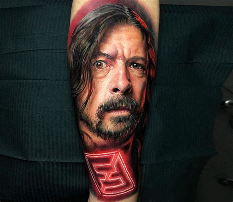 Dave Grohl Tattoo