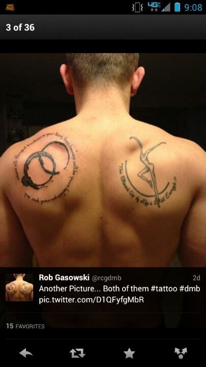 Dave Matthews Band Tattoos