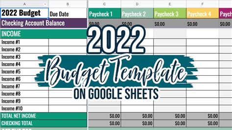 Dave Ramsey Budget Template Google Sheets