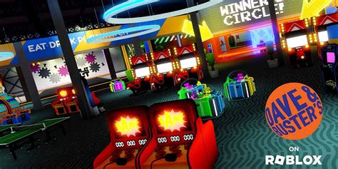 Dave and Buster\'s Launches on Roblox
