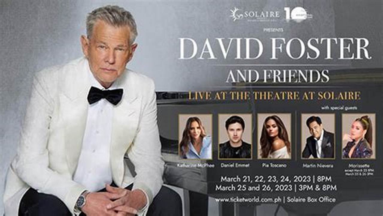 David Foster Concert Manila 2024