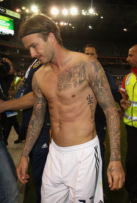 Page 10 All of David Beckham's 51 tattoos and their meanings