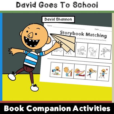 David Goes To School Worksheet