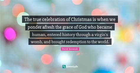 David Jeremiah Christmas Quotes