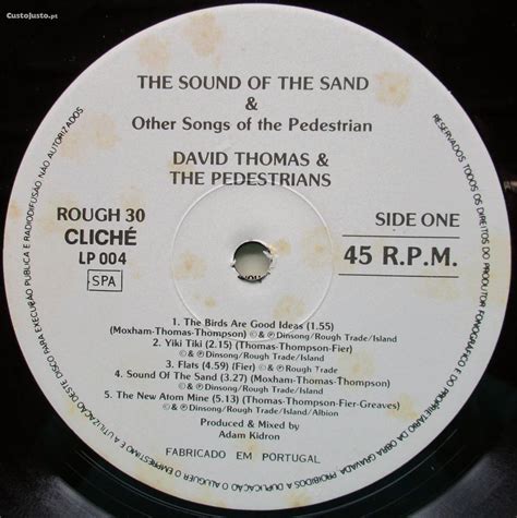 The Tracks on The Sound Of The Sand
