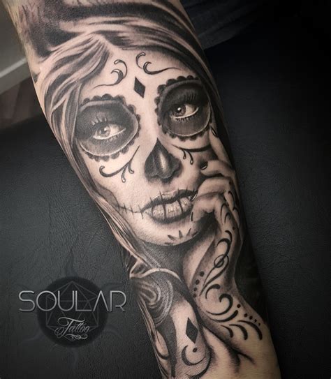 Best 24 Day Of The Dead Tattoos Design Idea For Men and