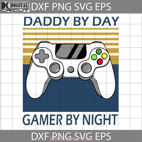 Download Day by Day Gamer by Night Father's... DXF Files