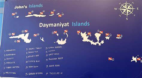Daymaniyat diving sites