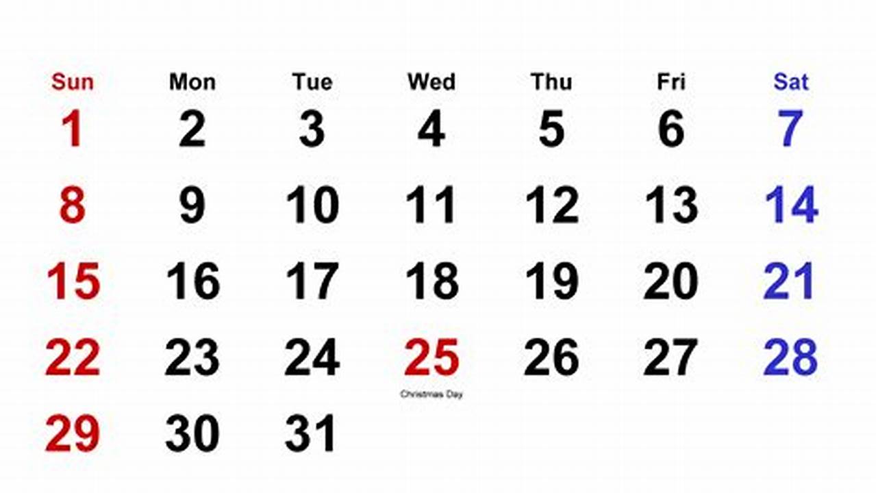 Days To December 1 2024