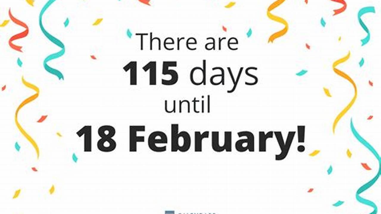 Days Until 18 Feb 2025 Countdown