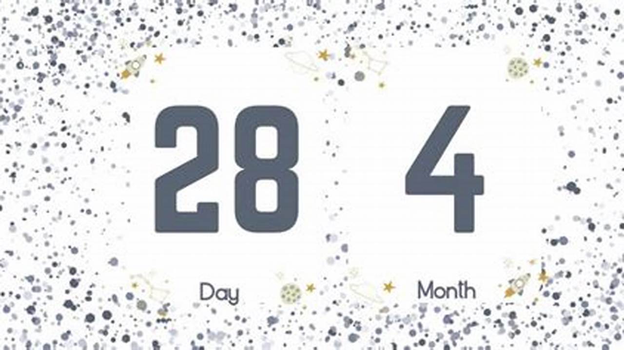 Days Until April 28 2025