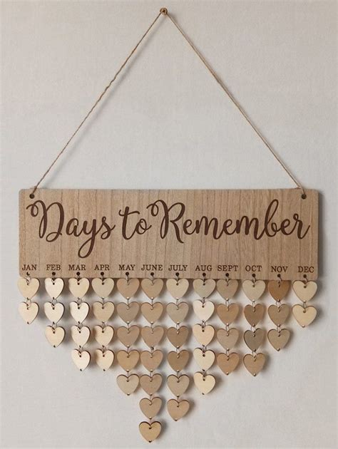 Days To Remember Calendar