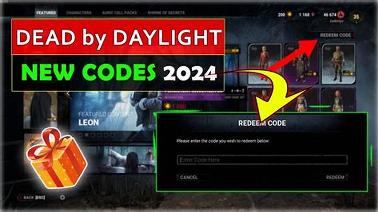 Dbd Codes 2024 Jan 30 Codes