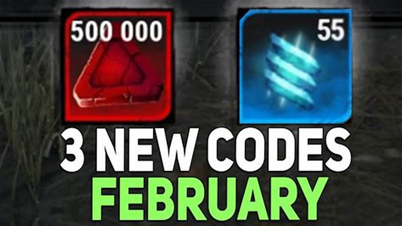 Dbd Codes February 2024 Pc