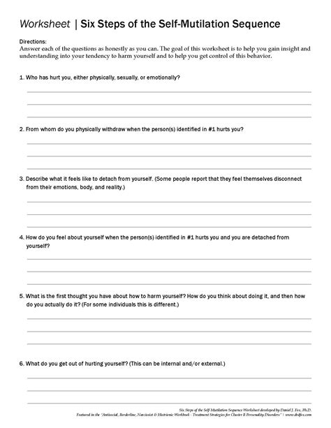 Making Dbt Worksheets For Children More Accessible
