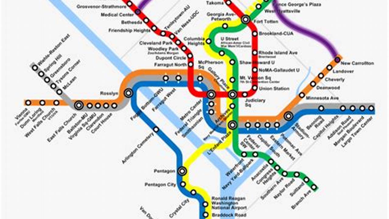 Dc Metro Map 2024 Interactive
