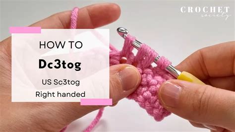 Dc3tog In Crochet