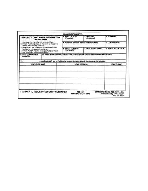 Dd Form 2501 Courier Authorization Card Template Sample Professional