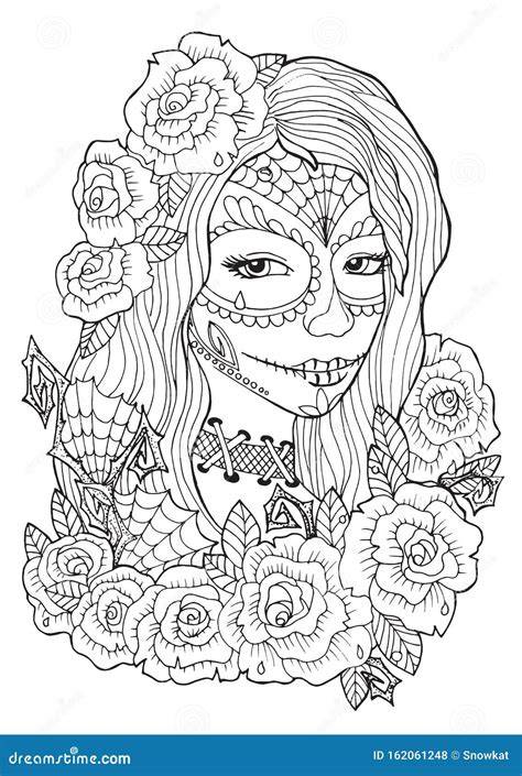 De Los Muertos Coloring Pages