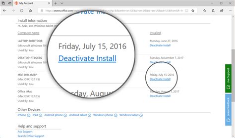 Deactivate Office on Your Old Computer