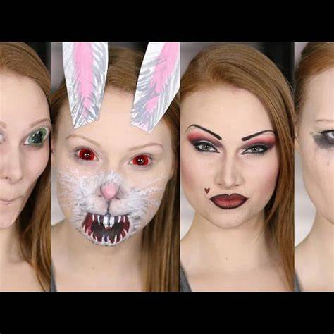 Dead Bunny Halloween Makeup Tutorial