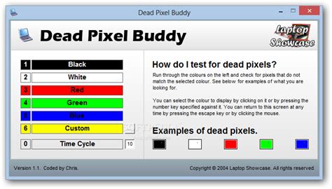 Dead Pixel Buddy