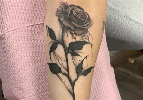 Awesome Dead Rose Tattoo Meaning in 2021 Grateful dead