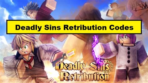 Deadly Sins Retribution Codes Roblox September 2023