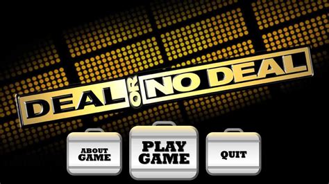 Deal Or No Deal Powerpoint Game Template