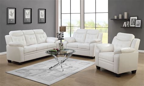 Deal Cheap White Living Room Set