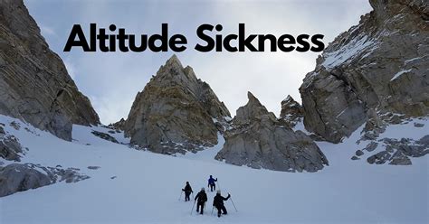Dealing with Altitude Sickness