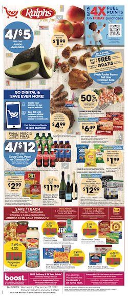 Deals At Ralphs Essentials