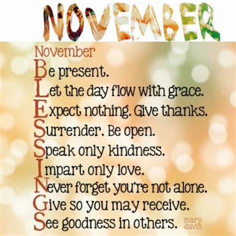 Dear November Quotes