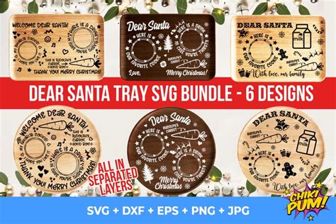 Download Dear Santa Tray Bundle Cut Files