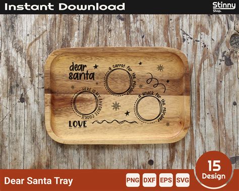 Download Dear Santa Tray Bundle Easy Edite